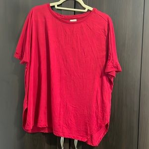 H&M Red short sleeve top